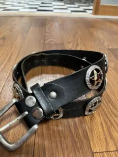 大*清様 美品⭐︎ウルフズヘッドタイプ⭐︎スタッズベルト wolf's head