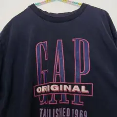 [XL] GAP 로고 프린트 티셔츠