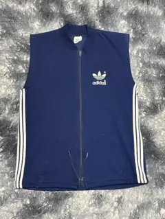 adidas 90s ベスト ネイビー