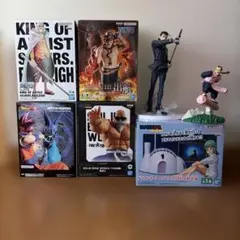 フィギュアセット　ドラゴンボール、ワンピース、るろうに剣心のサムネイル