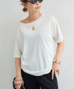 【最終セール】新品　ドゥーズィエムクラスCo/R Relax Tシャツ ホワイト ドゥーズィエムクラス Co/R Relax Tシャツホワイト - メルカリ