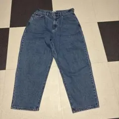 9090 インディゴ ワイドパンツ