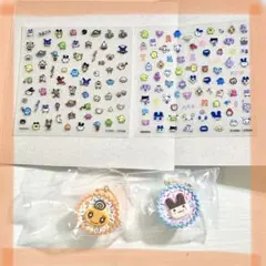 たまごっち　手作りおやつチャーム　ネイルシールコレクション　ガチャガチャ