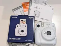 instax mini 11 ICE WHITE チェキ カメラ 本体