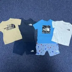 く*ー様 THE NORTH FACE Tシャツ ショートパンツ セット まとめ - メルカリ