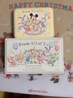 Duffy and Friends チョコレート缶 2点セット