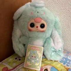 Babythree 垂れ耳うさぎ　ミントグリーン
