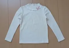 TORIDORY 長袖カットソー サイズ130 ホワイト　ロンT