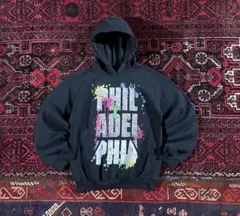 GILDAN ギルダン カレッジロゴ プルオーバー パーカー ブラック S