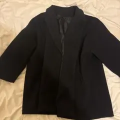 GRL ブラック チェスターコート Fサイズ