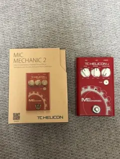 TC HELICON MIC MECHANIC 2 ボーカルエフェクター TC-Helicon Mic Mechanic 2 Vocal Effects Pedal with Power Supply