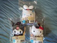 タイトーくじ　サンリオ　カラビナ付きマスコット キティ　クロミ　シナモロール