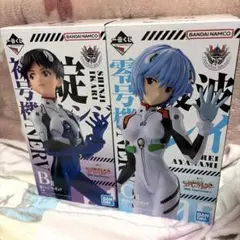 エヴァ　一番くじ　B賞 C賞 フィギュア　シンジ　アスカ　2点セット