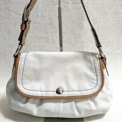 コーチ Coach soho ワンショルダー ホワイト 13729