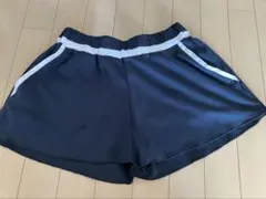 Prince 濃紺　 キュロットスカート 白サイドライン付き