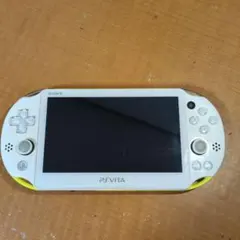 【一応ジャンク】psvita pch-2000 ライムグリーン/ホワイト