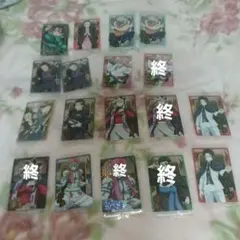 鬼滅の刃 ウエハースカード 19枚 まとめ売り