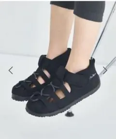 水陸両用の水抜きサンダル17.0cm