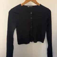 ZARA カーディガン ブラック