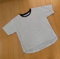 グローバルワーク リッチクリーンボーダーT