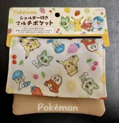 ポケモン　ポケットモンスター　マルチポケット　ショルダー付き