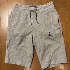 【美品】AIR JORDAN スウェットショートパンツ 杢グレーのサムネイル