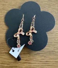 専用　マリークワント　ピアス　ピンクゴールド