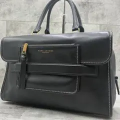 極美品 マークジェイコブス マディソンイーストウエスト ハンドバッグ トート 黒