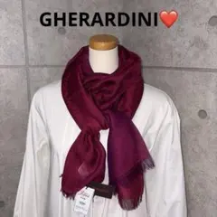 新品　ゲラルディーニ　GHERARDINI 超大判　ストール　シルク混のサムネイル