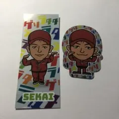 世界 千社札 ステッカー