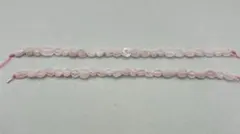 ローズクォーツ　さざれ　ビーズ　15cm×2本　338