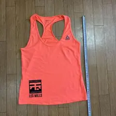 Reebok LES MILLS タンクトップ オレンジ