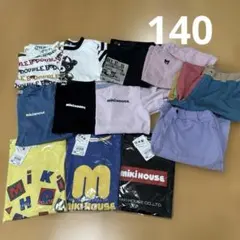 miki HOUSE Tシャツセット 140cm 新品まとめ売り　ダブルビー夏服