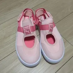 PUMA キッズ サンダル ピンク 21cm