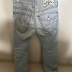 True religionデニム赤ステッチ サイズ27 straight