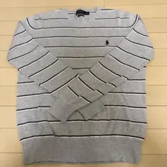 Polo Ralph Lauren グレー ストライプ セーター