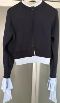 Bibiy DOMINIQUE KNIT フリル襟ニット長袖トップス bibiy - メルカリ
