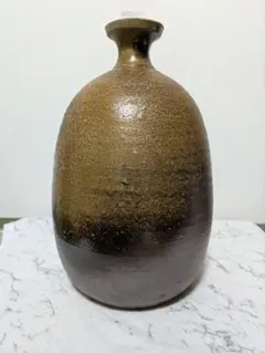 備前焼　小山末廣　徳利　花入　一輪挿　骨董　花器 備前焼 徳利 小山末廣 酒器 陶芸 - メルカリ
