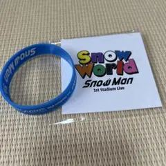 Snow World シリコンラバーバンド 渡辺翔太