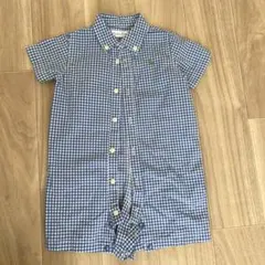 ラルフローレンシャツロンパース　70