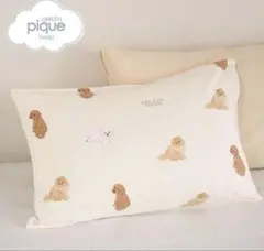 gelato pique sleep ドッグ柄プリントピローケース