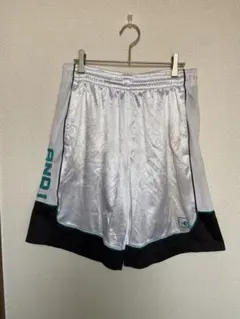 アンドワン ハーフパンツ ストレート M 白 黒 ポリエステル スポーツ ズボンのサムネイル