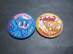 ANGEL BLUE & Daisy Lovers ナルミヤキャラ　刺繍缶バッジ