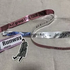 Aぇ! group ツアー銀テ　落下物　佐野晶哉シール1枚