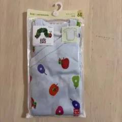 ユニクロ ボディスーツ 半袖 60サイズ はらぺこあおむし