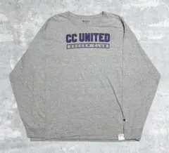 Champion チャンピオン グレー ロンT XL 大きいサイズ