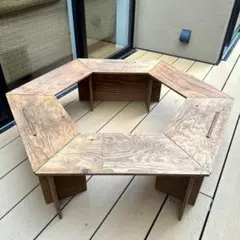 くんくんくん【ハイランダー】中古 ヘキサゴンテーブル 室内での使用のみ 2025年最新】ヘキサテーブルの人気アイテム - メルカリ