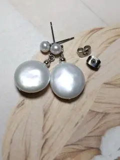 淡水パール　ピアス