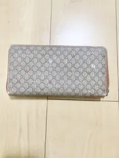 M*i様 GUCCI 長財布 ベージュ系　ファスナー欠陥　断捨離