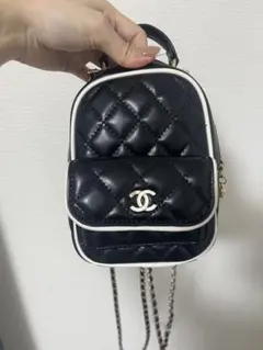 少*e様 CHANEL ノベルティ キルティング リュック バックパック ブラッ 少*e様 CHANEL ノベルティ キルティング リュック バックパック ブラッ